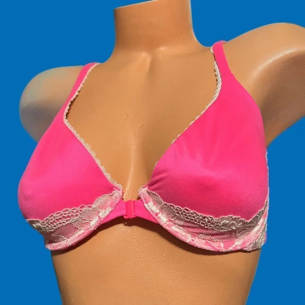 Victorias Secret Body by Victorias Supersoft Unlined Perfect Coverage Bra Pink
